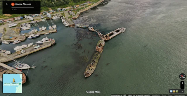 Girl Finds Sunken Ship on Google Maps — She Cant Believe What It Really Is – Did You Know